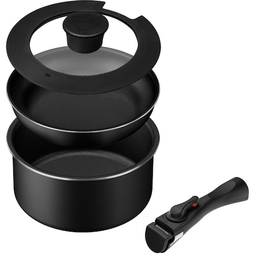 IRIS 104212 コンパクト鍋・フライパンセ