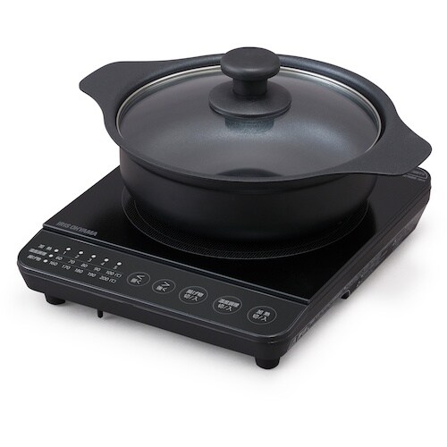 IRIS 297244 IHコンロ1000W鍋セッ