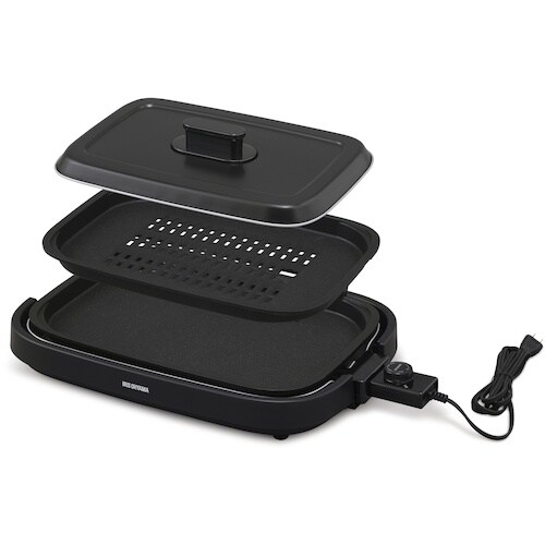 IRIS 296639 網焼きホットプレート 2枚