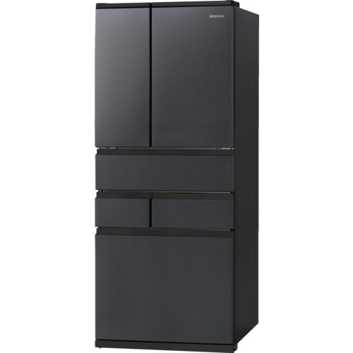 IRIS 103249 大型冷蔵庫 453L ブラ