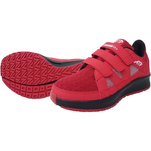 喜多 メッシュローカットマジックセーフティスニーカ