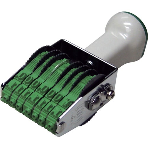 SANBY テクノタッチ回転印 金銭用 4号7連