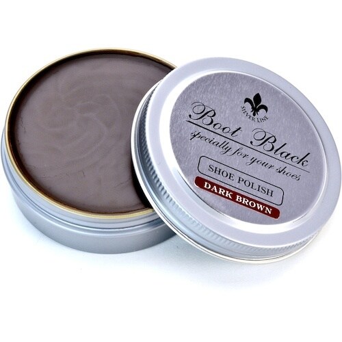 コロンブス ブートブラックシルバーライン シューポ