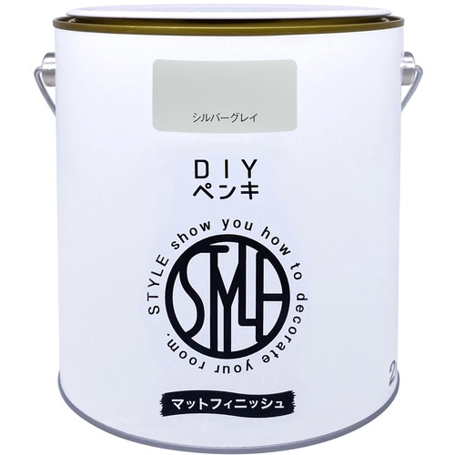ニッぺ DIYペンキ マットフィニッシュ シルバー