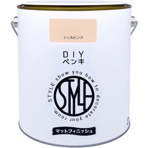 ニッぺ DIYペンキ マットフィニッシュ シェルピ