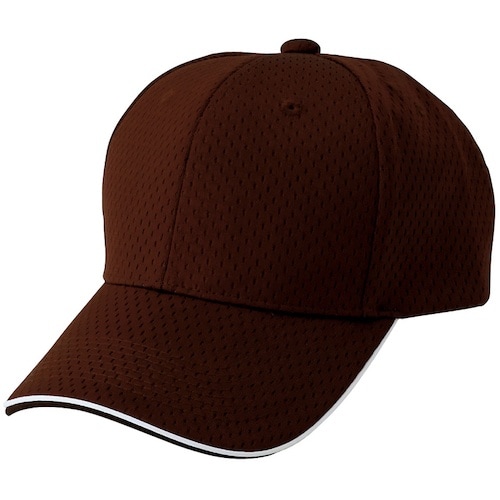 アイトス フライメッシュキャップ ブラウン F