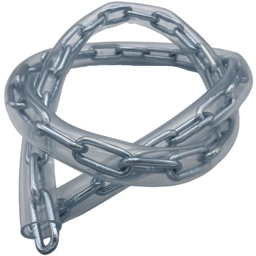 ラクテム 溶接チェーン 鉄 線径4mm 1M 保護