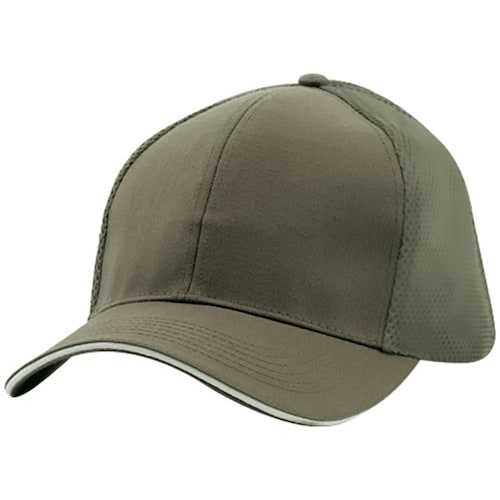 アイトス スカイメッシュキャップ(6300) グレ