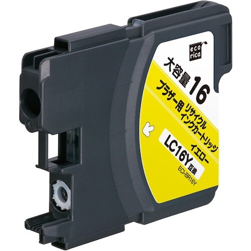 ecorica LC16Y 互換リサイクルインクカ