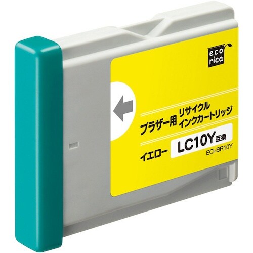 ecorica LC10Y 互換リサイクルインクカ