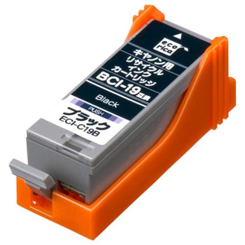 ecorica BCI−19BK 互換リサイクルイ