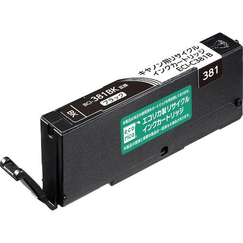ecorica BCI−381BK 互換リサイクル