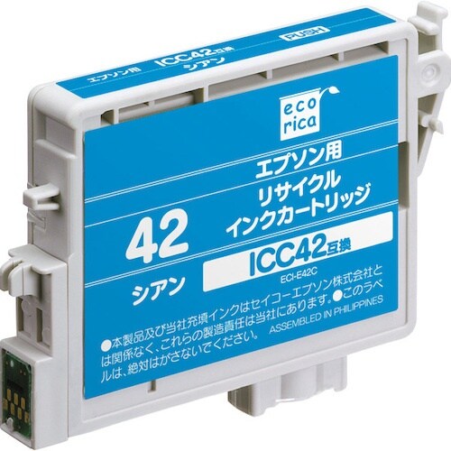 ecorica ICC42 互換リサイクルインクカ
