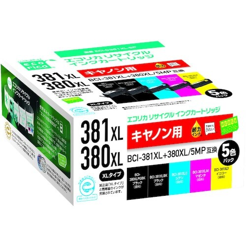 ecorica BCI−381XL+380XL/5