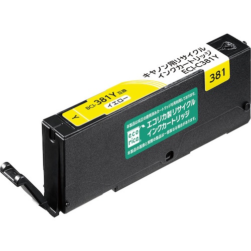 ecorica BCI−381Y 互換リサイクルイ
