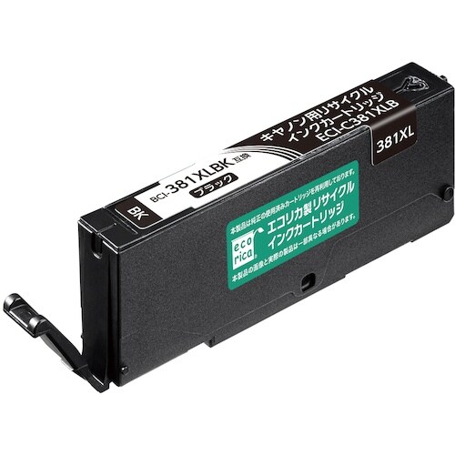 ecorica BCI−381XLBK 互換リサイ