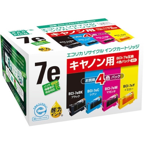 ecorica BCI−7E/4MP 互換リサイク