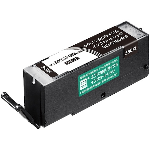 ecorica BCI−380XLPGBK 互換リ