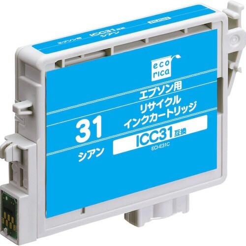 ecorica ICC31 互換リサイクルインクカ