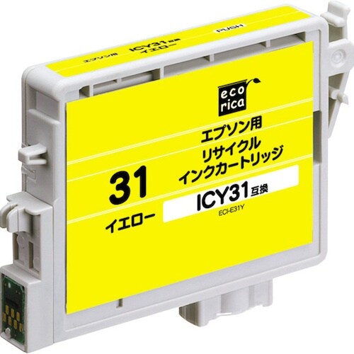 ecorica ICY31 互換リサイクルインクカ