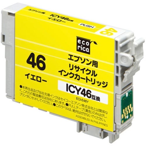 ecorica ICY46 互換リサイクルインクカ