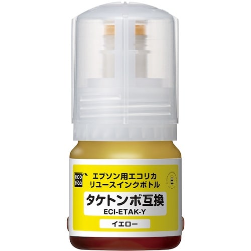 ecorica TAK−Y互換リユースインクボトル