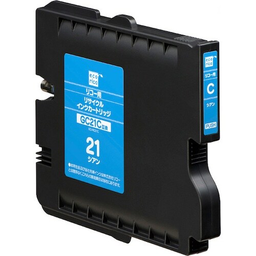 ecorica GC21C 互換リサイクルインクカ