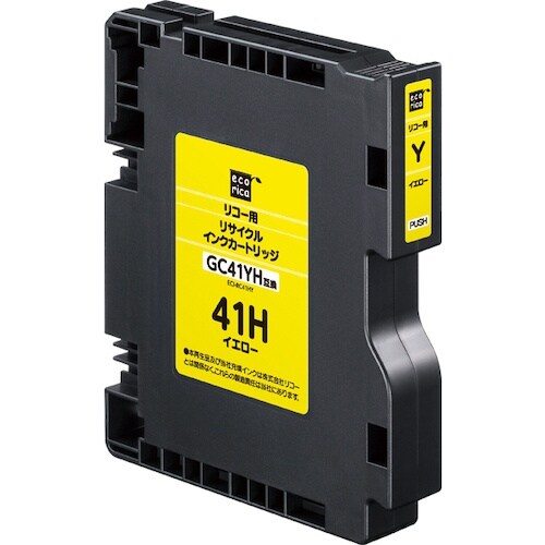 ecorica GC41YH互換リサイクルインクカ