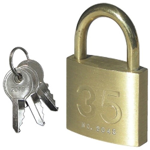 HINAKA 2045D−35−KDKA 南京錠2