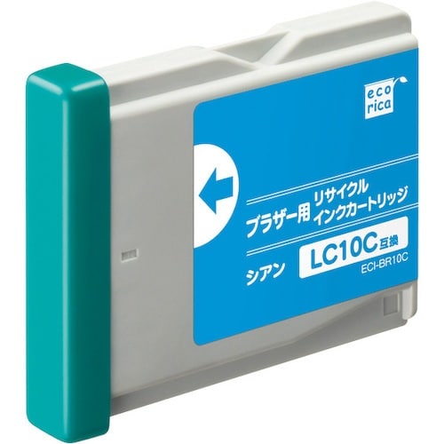 ecorica LC10C 互換リサイクルインクカ