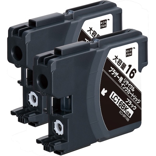 ecorica LC16BK−2PK 互換リサイク