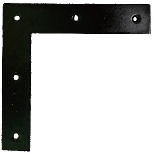 フジテック アイアン平横金具 ホワイト 60x60