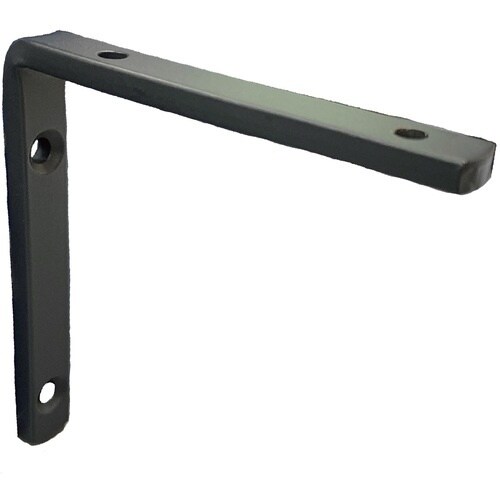 フジテック アイアンL型金具 ブラック 60x60