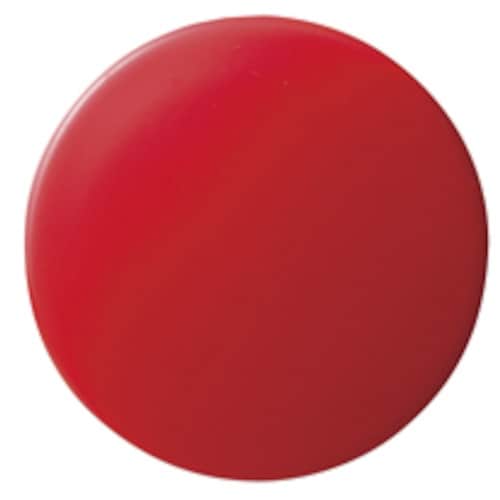CROWN カラーマグタッチ丸型 25mm 赤【0