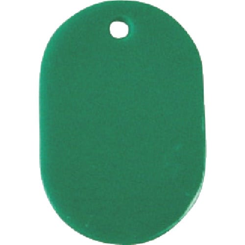 CROWN 番号札 無地〔大50枚緑【06876】