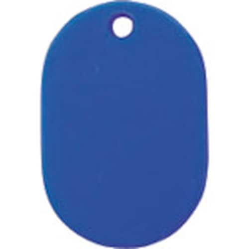 CROWN 番号札 無地〔小100枚青【06881