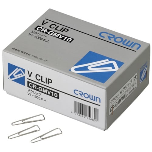 CROWN Vクリップ 大 (1000本入り)【4