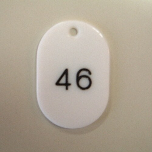 CROWN 番号札 番号入〔小1−100白【312