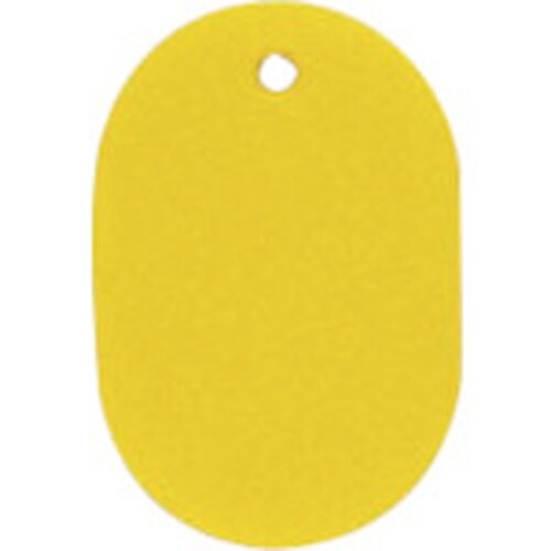 CROWN 番号札 無地〔大50枚黄【06877】