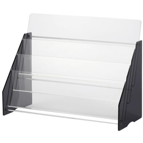 CROWN パンフレット台 A4判2列3段【261