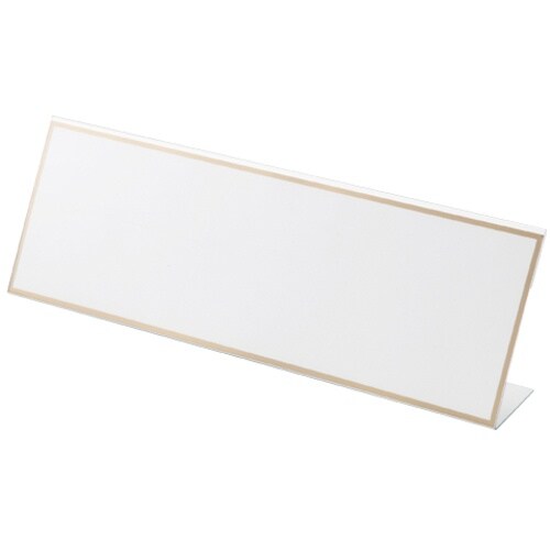 CROWN L型カード立PET製【33688】