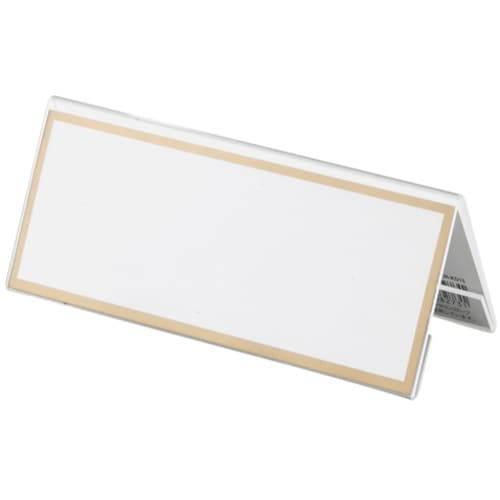 CROWN V型カード立アクリル製【06112】