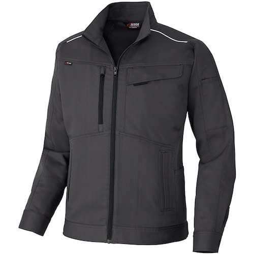 アイトス 長袖ブルゾン ムービンカット軽量ストレッ