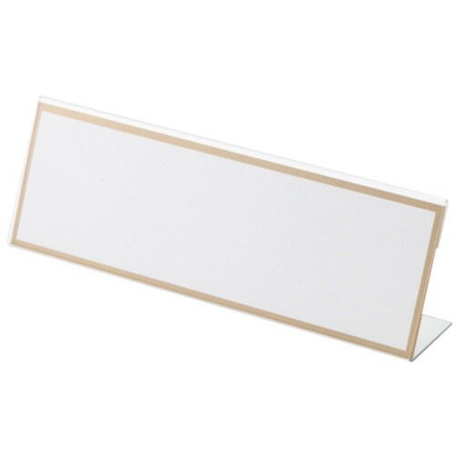 CROWN L型カード立PET製【33686】