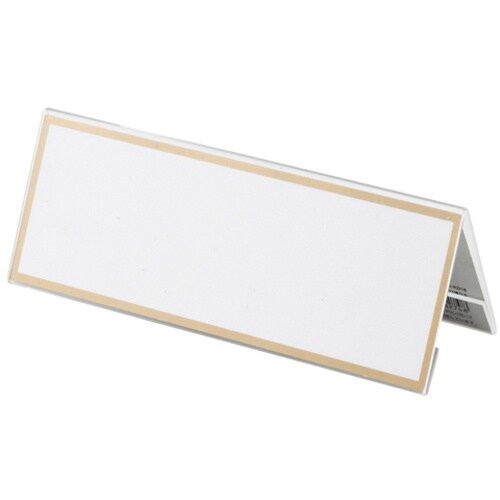 CROWN V型カード立アクリル製【06113】