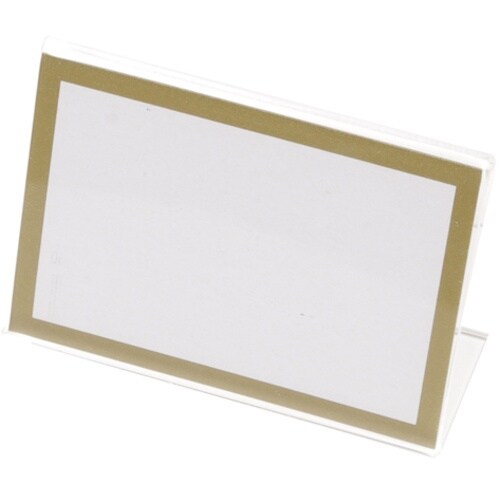 CROWN L型カード立アクリル製【06100】