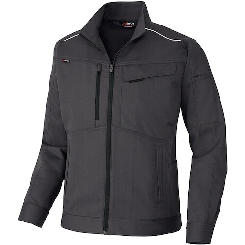 アイトス 長袖ブルゾン ムービンカット軽量ストレッ