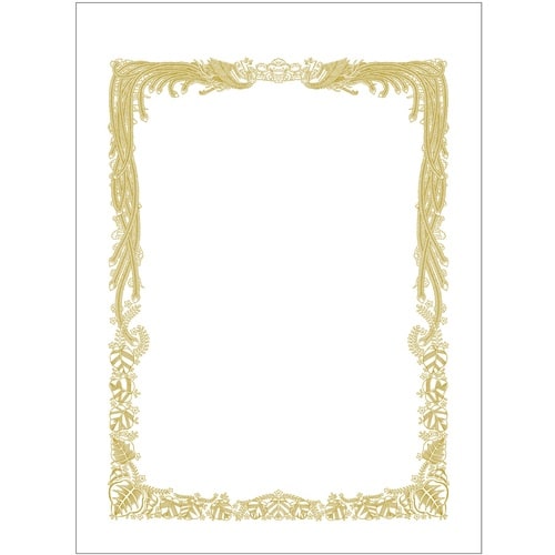 ササガワ 賞状用紙 賞状用紙 上質紙 A4判 横書