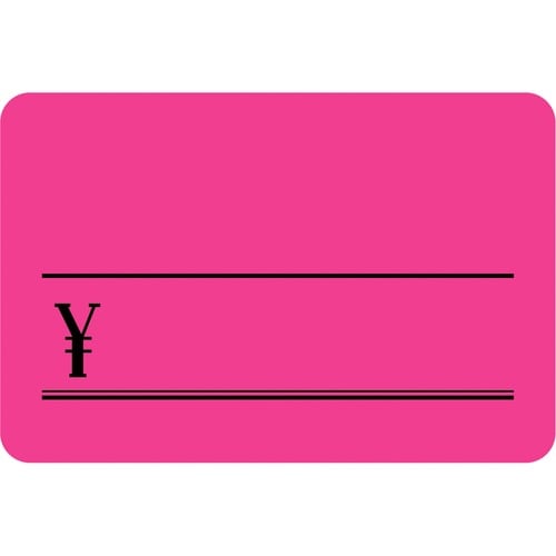 ササガワ POP ケイコーカード 大 ¥ 桃 14