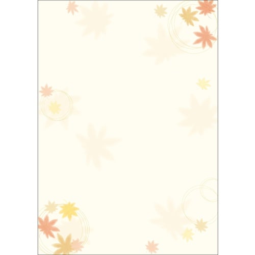 ササガワ 和柄用紙 和ごころ A4判 紅葉 401